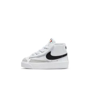Nike Blazer Mid 77 "White Black" - Toddler's TD