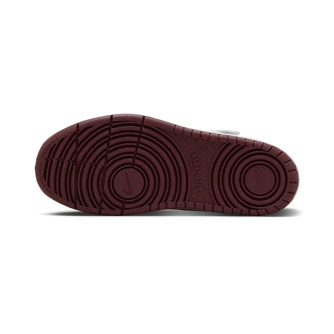 Nike Court Borough Low Recraft Little Kids' Shoes White Maroon