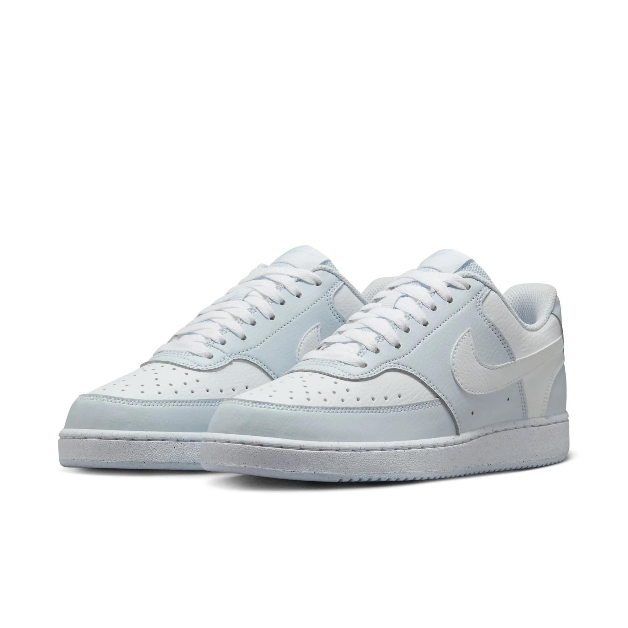 Nike Court Vision Low Next Nature Shoes - Football Grey/White
