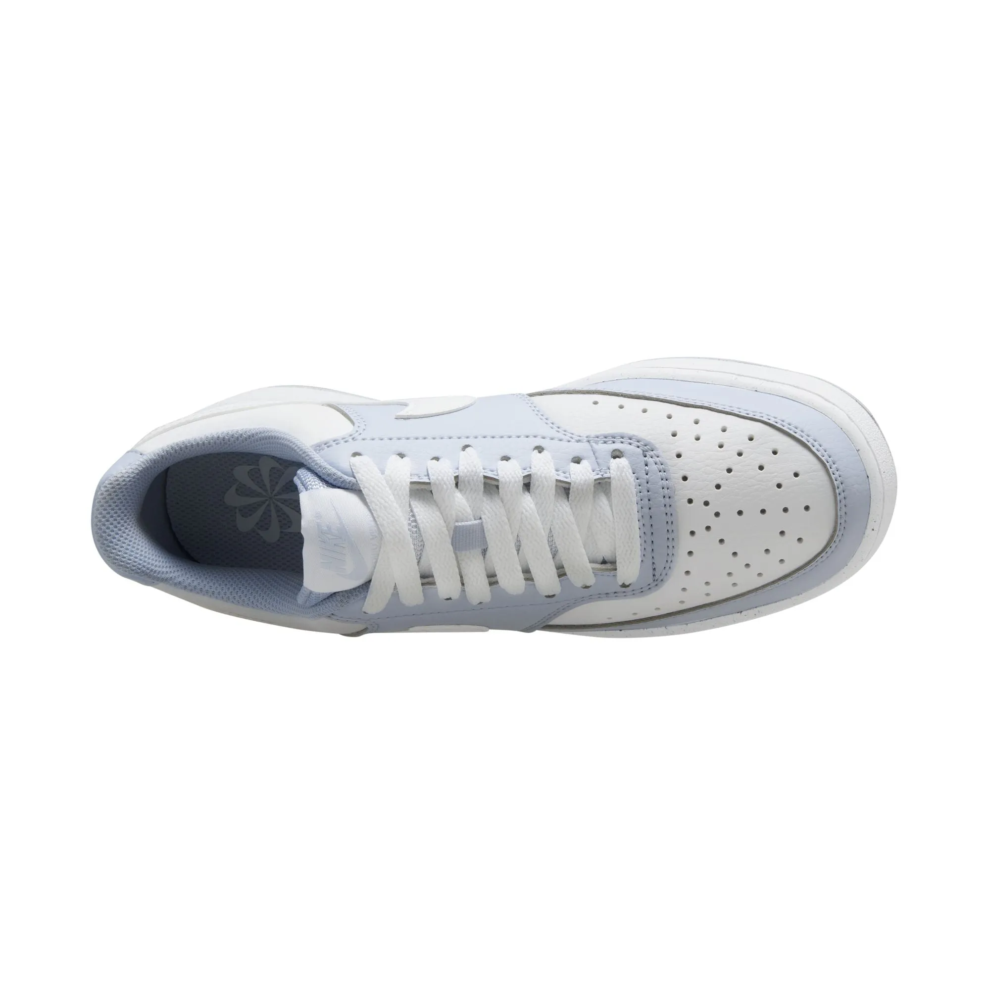 Nike Court Vision Low Next Nature Shoes - Football Grey/White