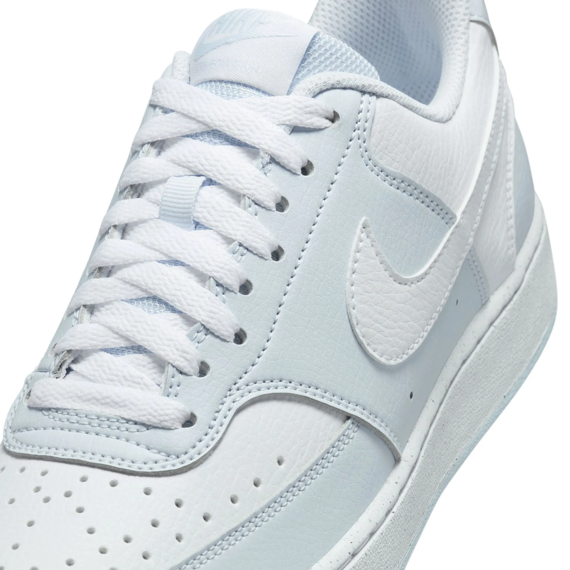 Nike Court Vision Low Next Nature Shoes - Football Grey/White