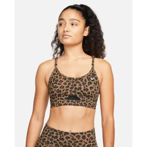 Nike Dri-Fit Indy Women Training Bra Archaeo Brown