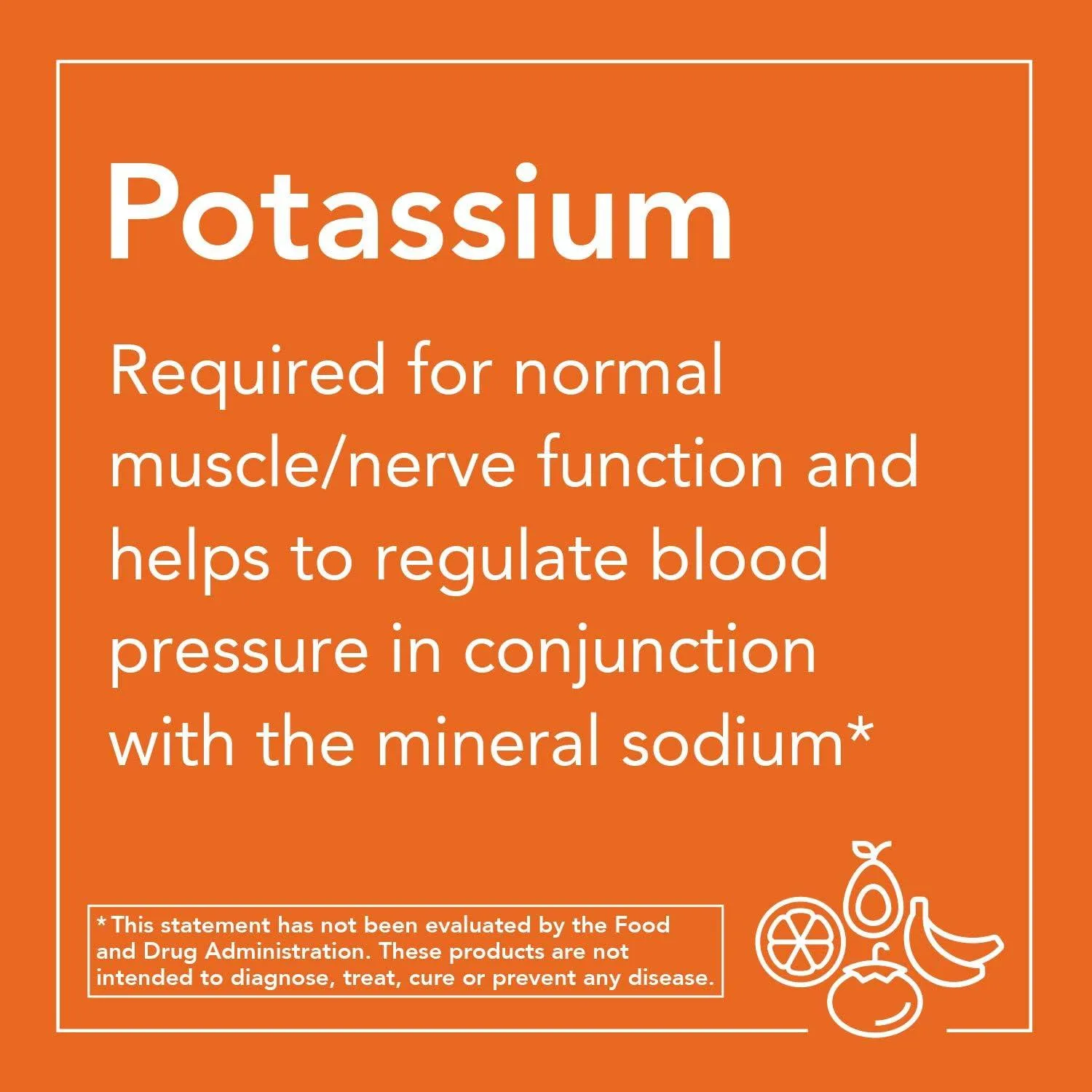 Now Potassium Citrate 99mg 180 Veg Capsules
