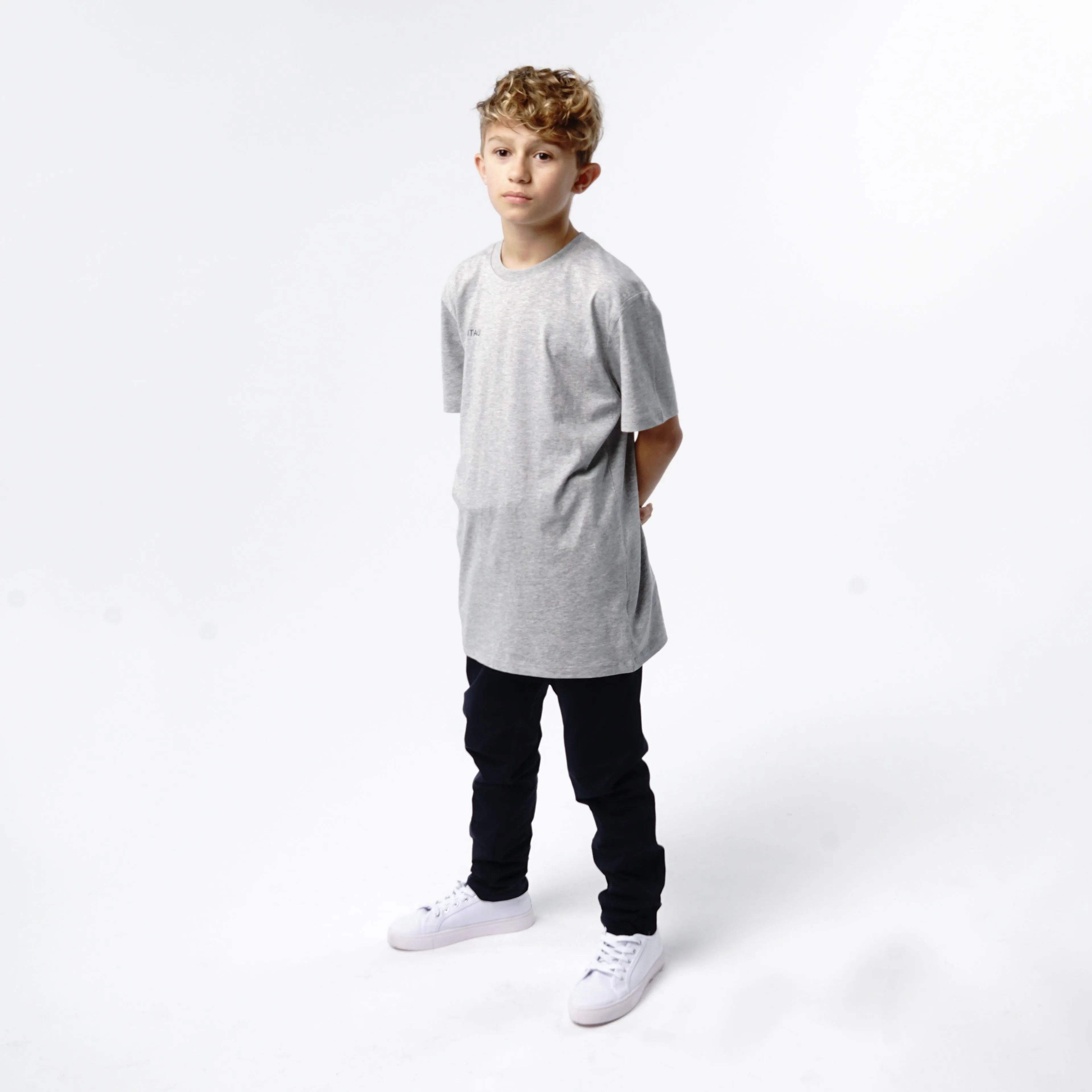 Omnitau Kid's Team Sports Full Zip Tracksuit Pant - Navy