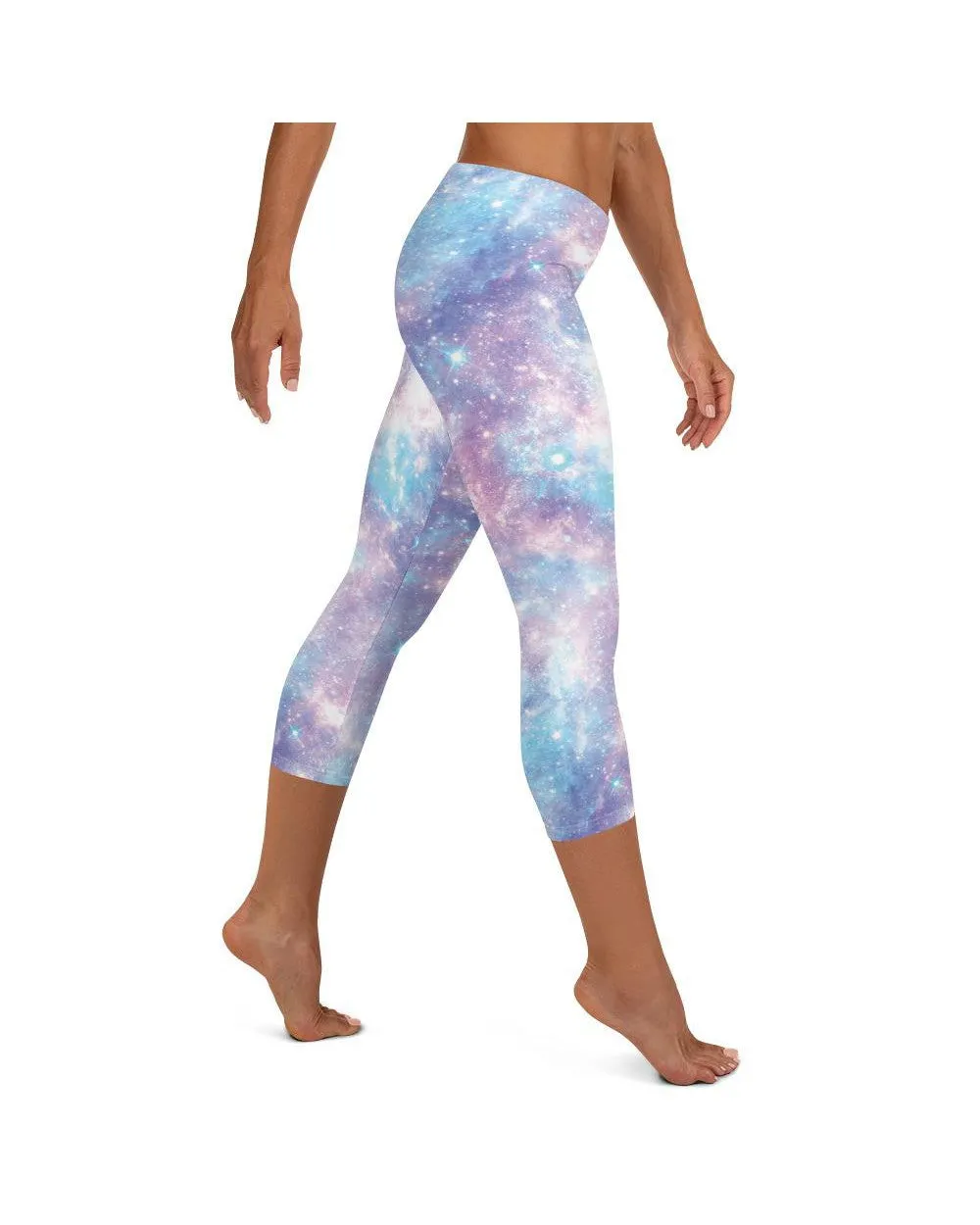 Pastel Galaxy Capris