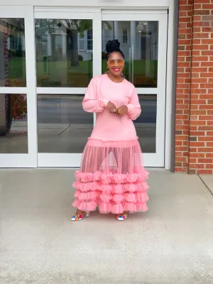 Peach Cobbler Dress