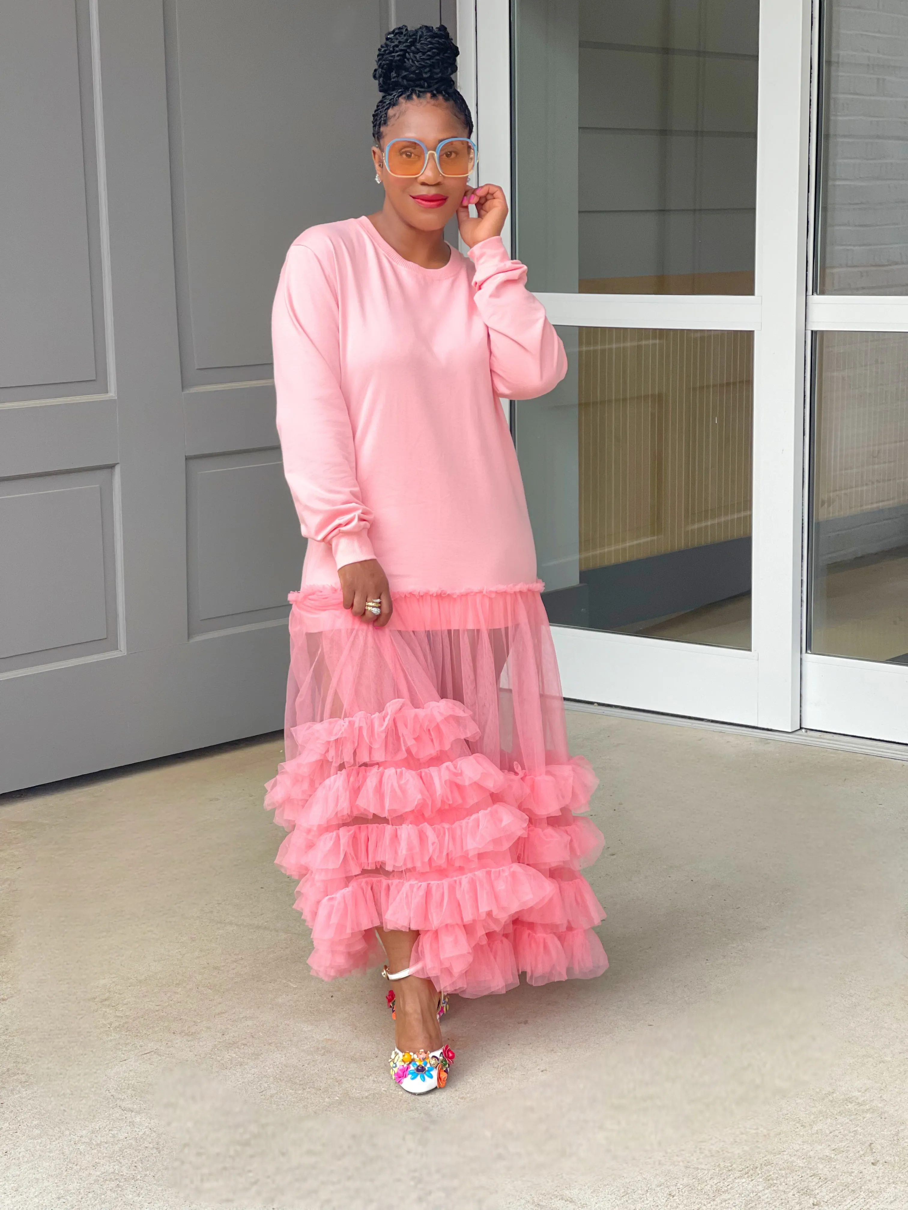 Peach Cobbler Dress