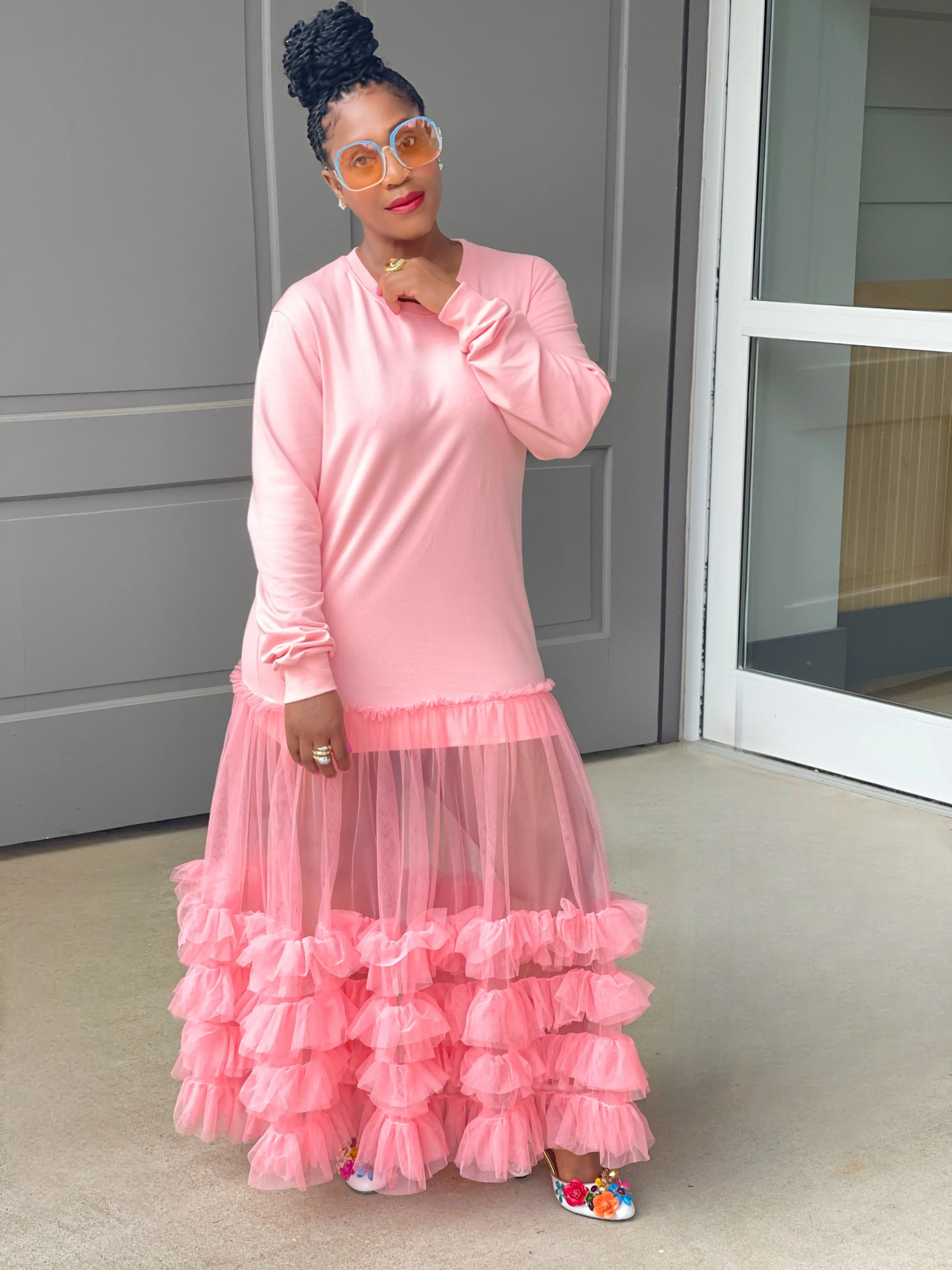 Peach Cobbler Dress