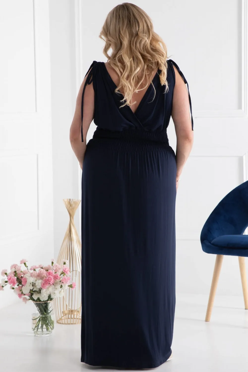 Plus size dress model 169696 Karko
