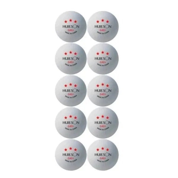 Professional Table Tennis Balls – Durable ABS, Three-Star Rating, High Bounce, and Bright Colors for Training and Matches