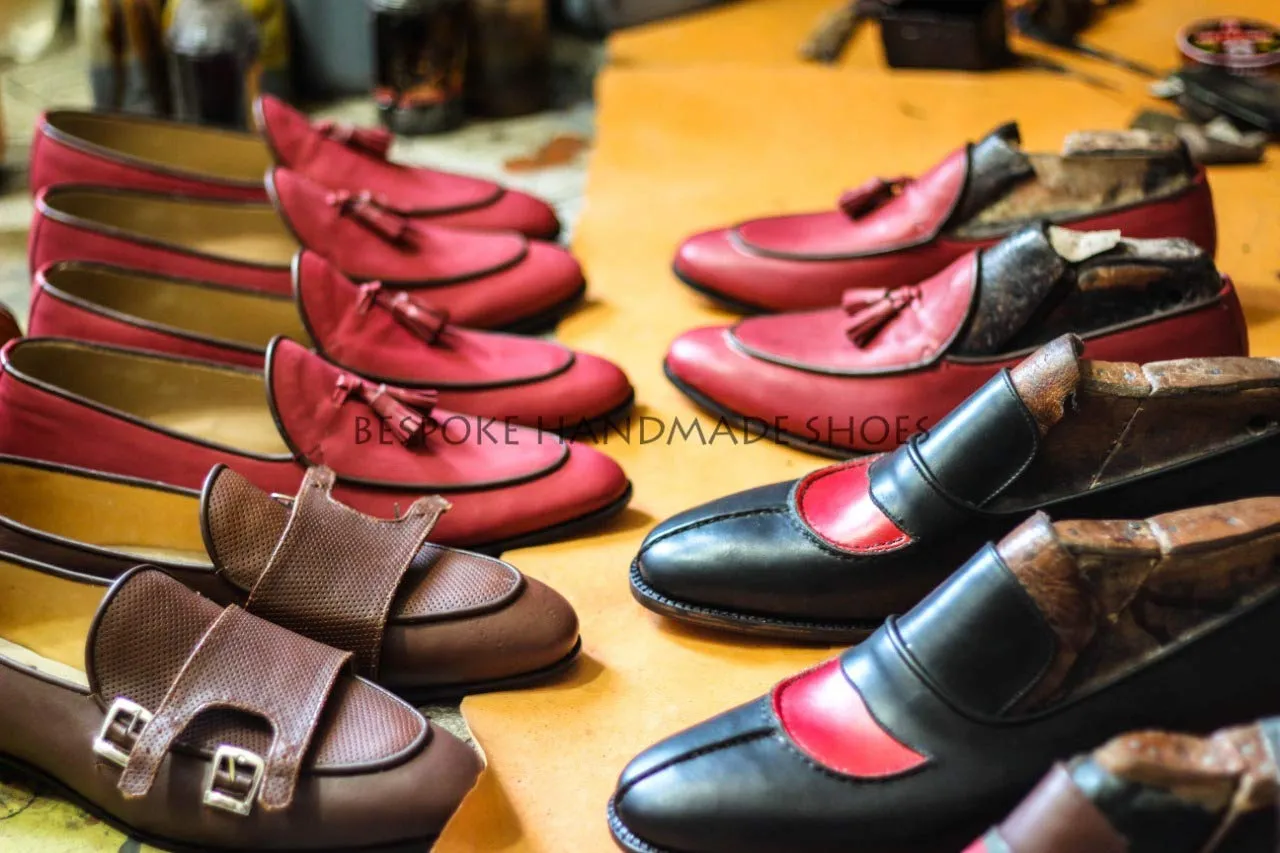Pure Handmade Tan Leather Oxford Shoe, Toe cap Lace Up Brogue Shoes