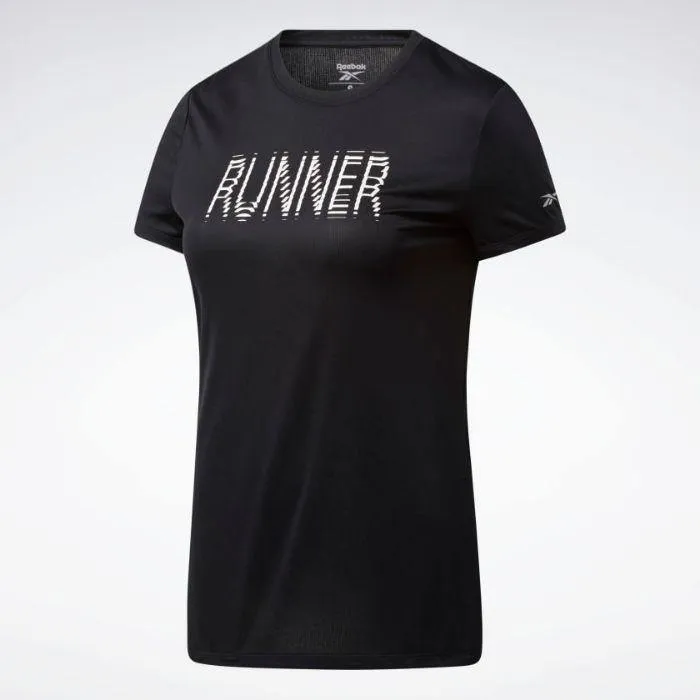 reebok speedwick graphic women's running tee