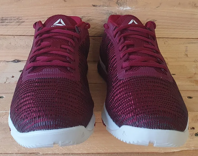 Reebok Training Speed Low Textile Trainers UK8/US9/EU42 CN5502 Burgundy/White
