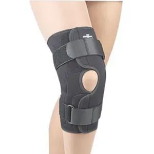Safe-T-Sport 37-350MDBLK Hinged Knee Brace 1 Each