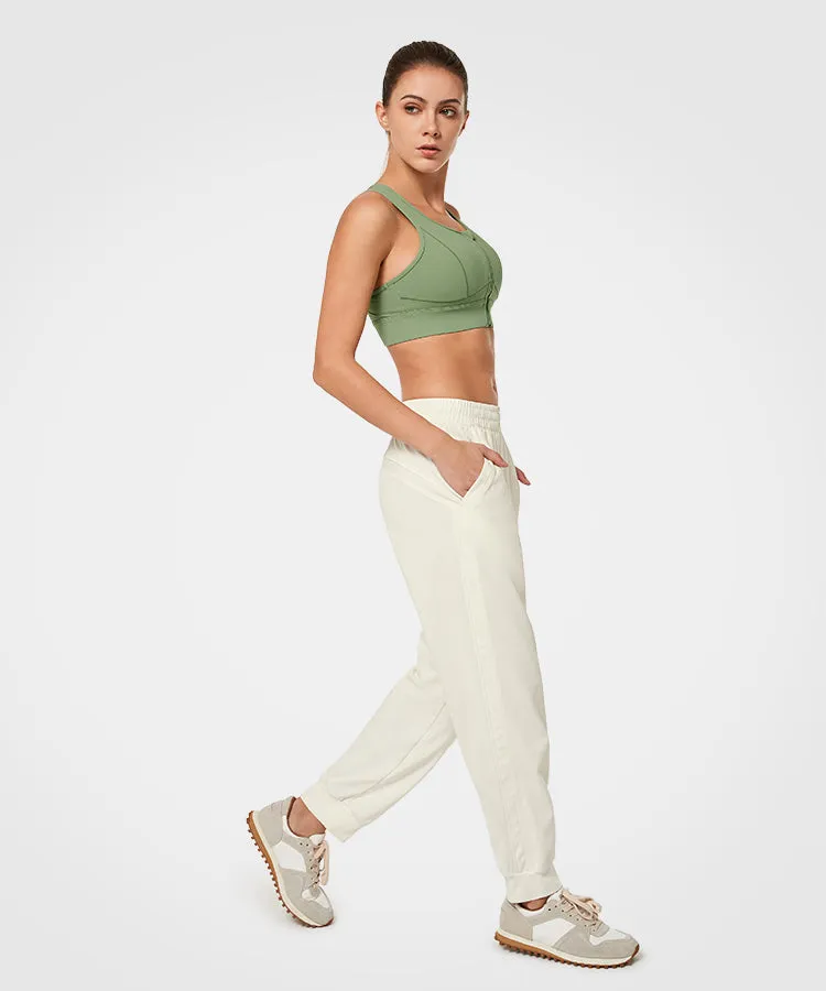 Shift Elastic Waist Pocket Track Pants | Women's Sports Pants