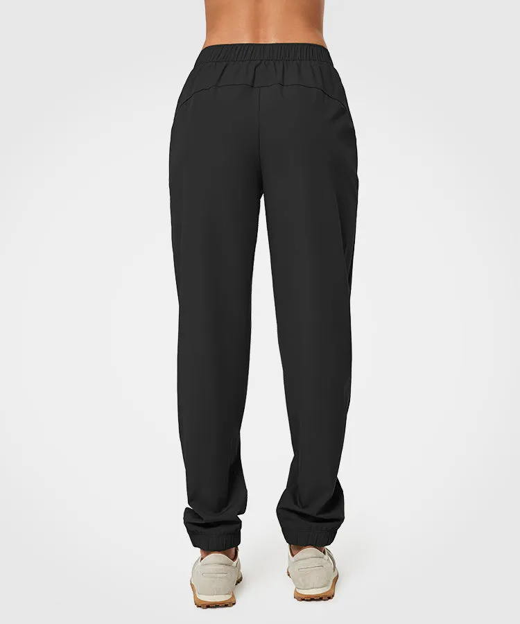 Shift High Waist Pocket Elastic Cuffs Pants | Women's Sports Pants