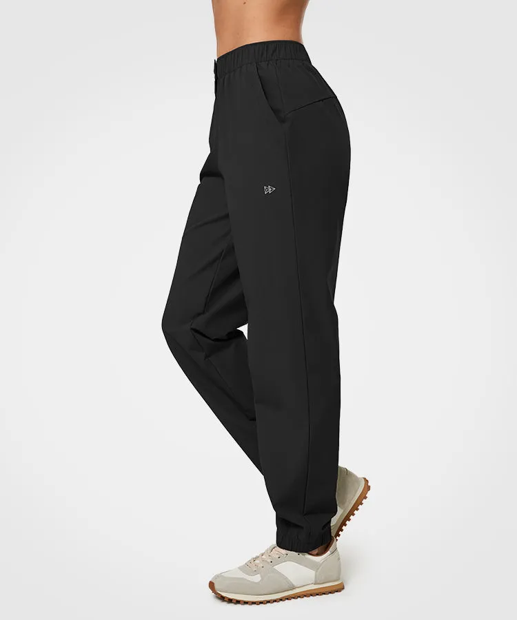 Shift High Waist Pocket Elastic Cuffs Pants | Women's Sports Pants