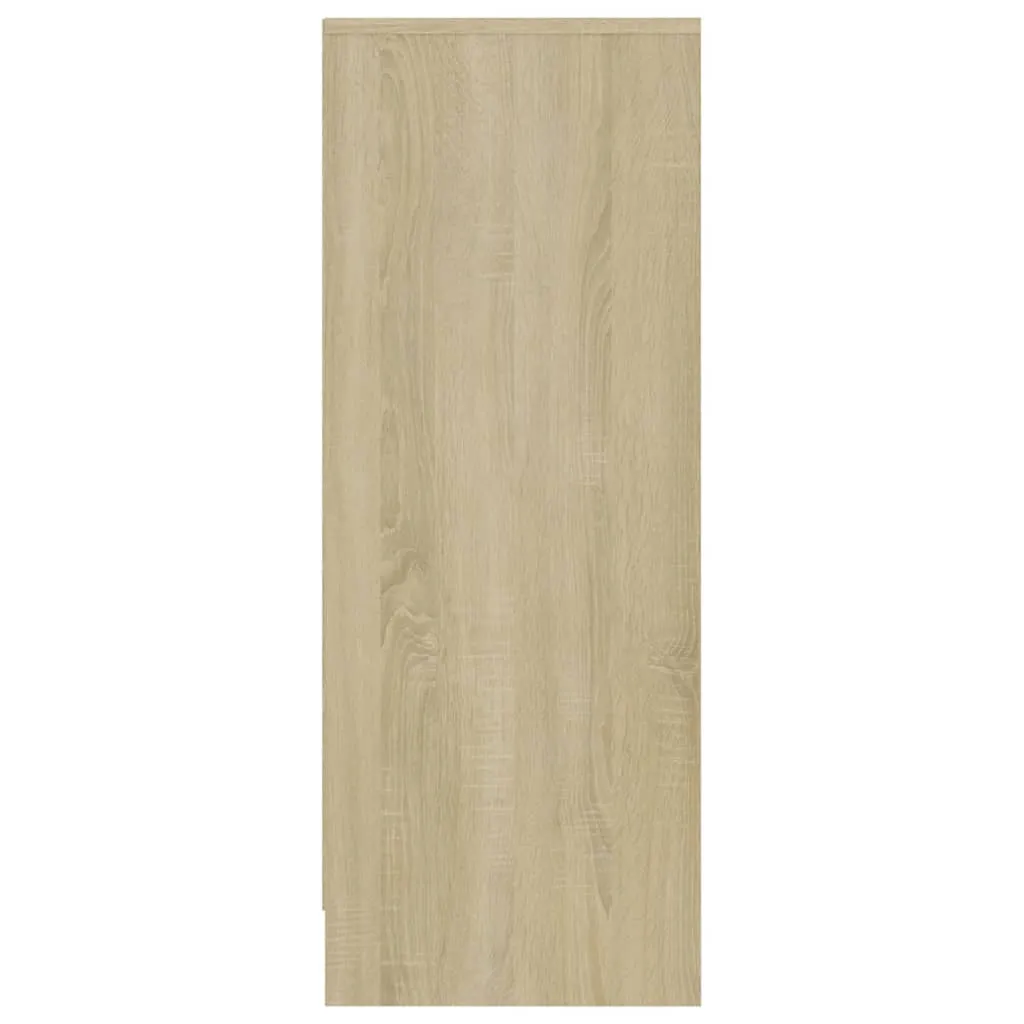 Shoe Cabinet Sonoma Oak 31.5x35x90 cm Engineered Wood