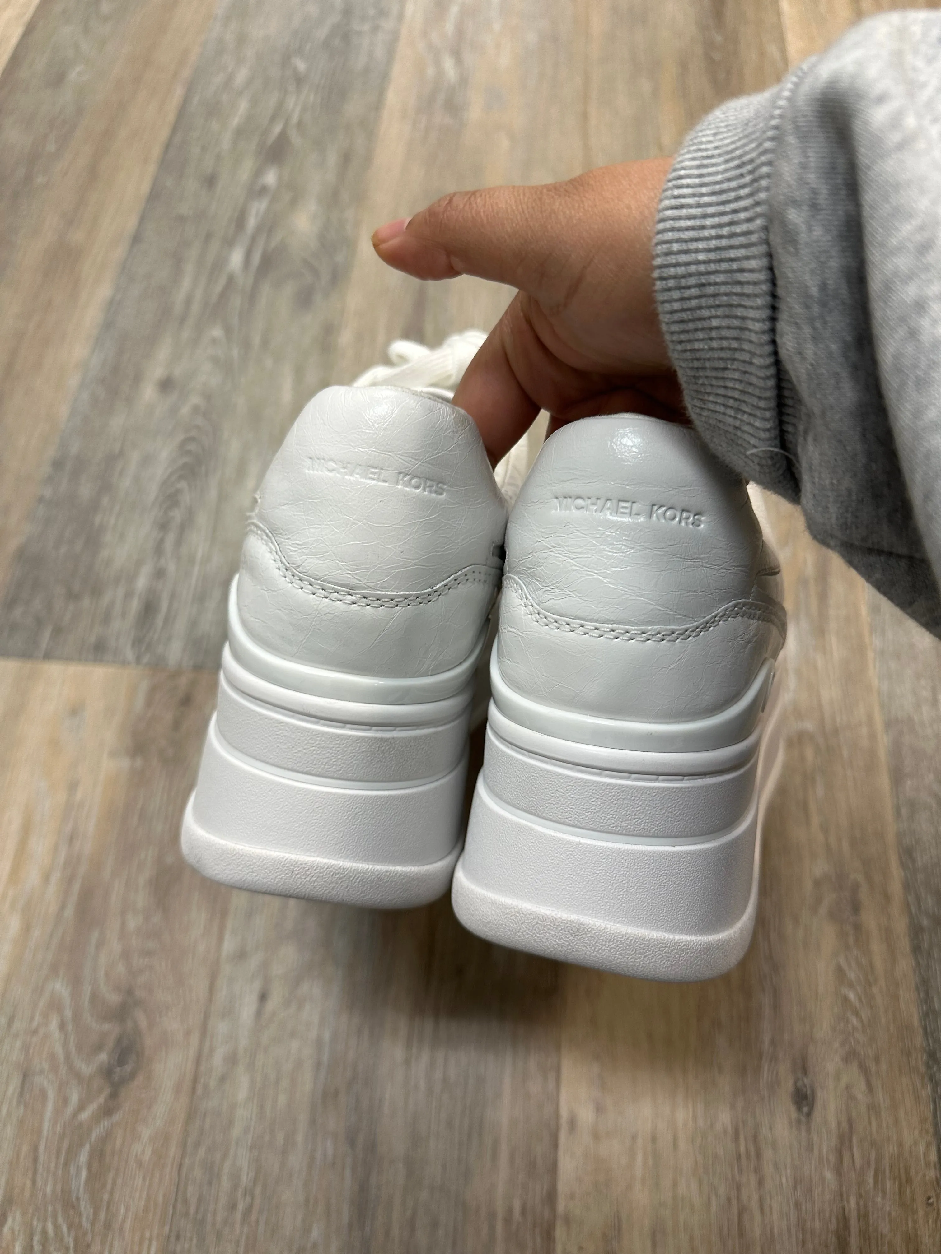 Shoes Sneakers By Michael By Michael Kors In White, Size: 8.5