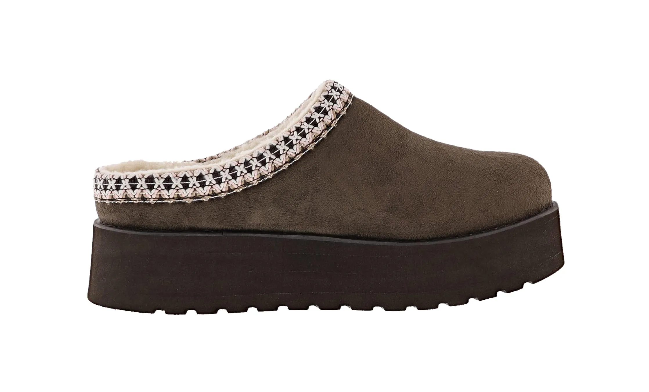 Skechers Women's Bobs Keepsakes Hi-Rise Just In Platform Clog Slippers