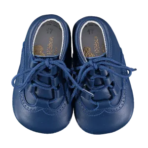 Soft Leather Baby Bronte Boots - French Navy