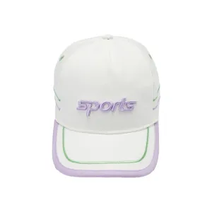 Sports Logo Kids White Baseball Cap