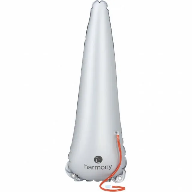 Stern Flotation Bag: Kayak: Vinyl, Silver, Long fits 10'-13'