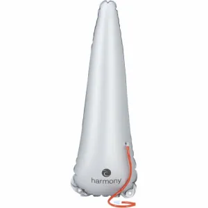 Stern Flotation Bag: Kayak: Vinyl, Silver, Long fits 10'-13'