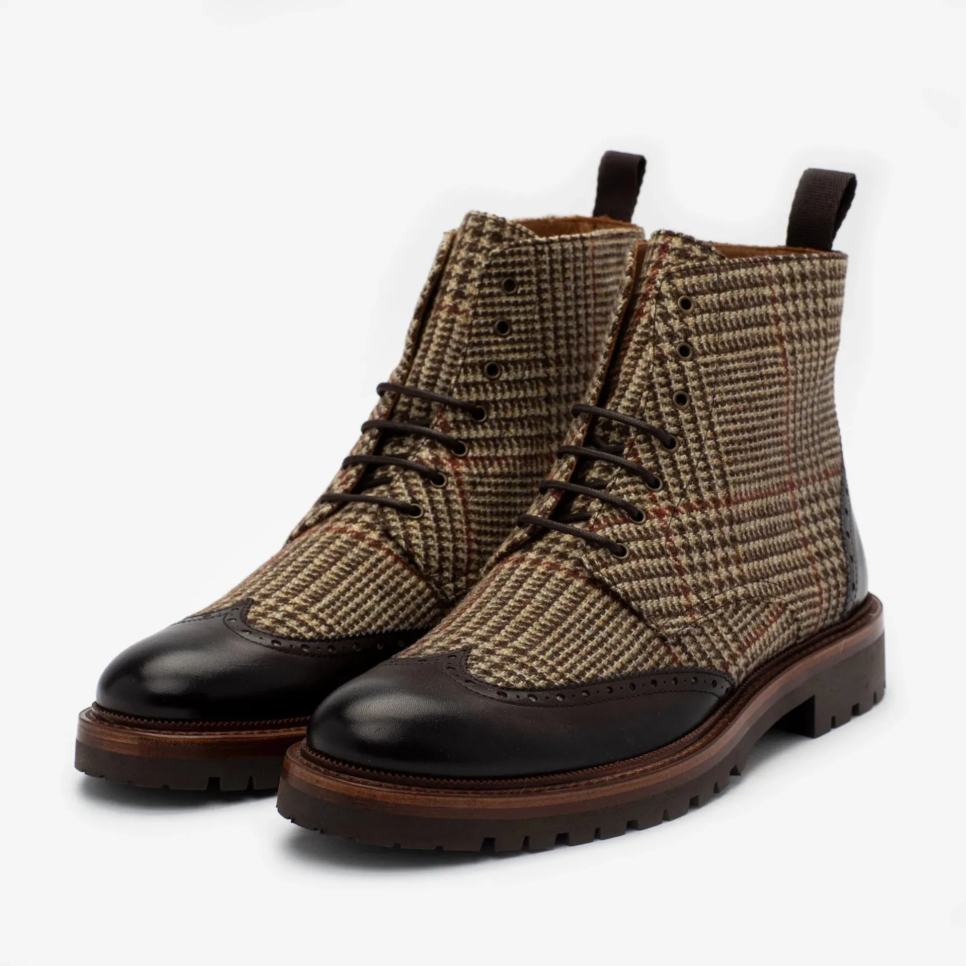 TAFT The Livingston Boot Plaid