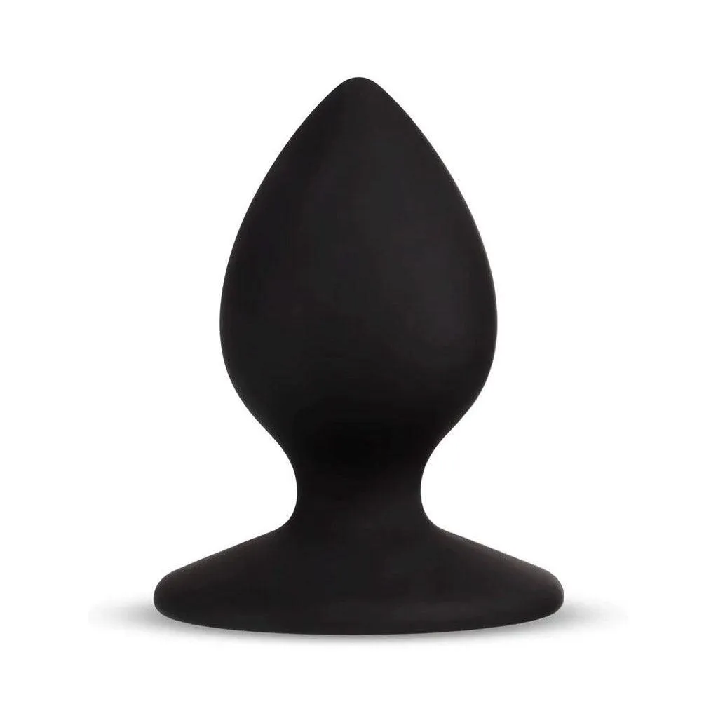 Temptasia Slave Silicone Butt Plug, Black