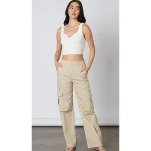 The Easton Beige Cargo Pants