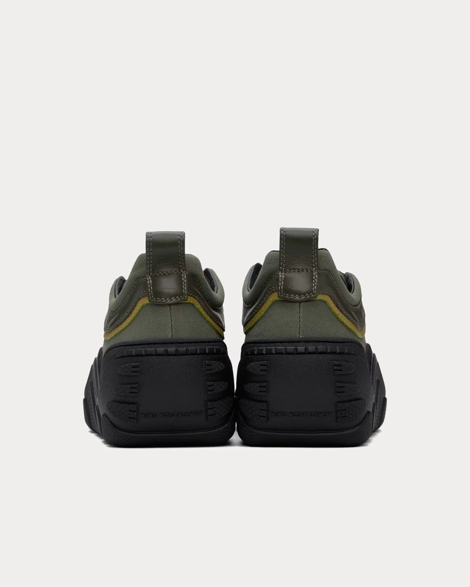 Tonkin Canvas Khaki Low Top Sneakers