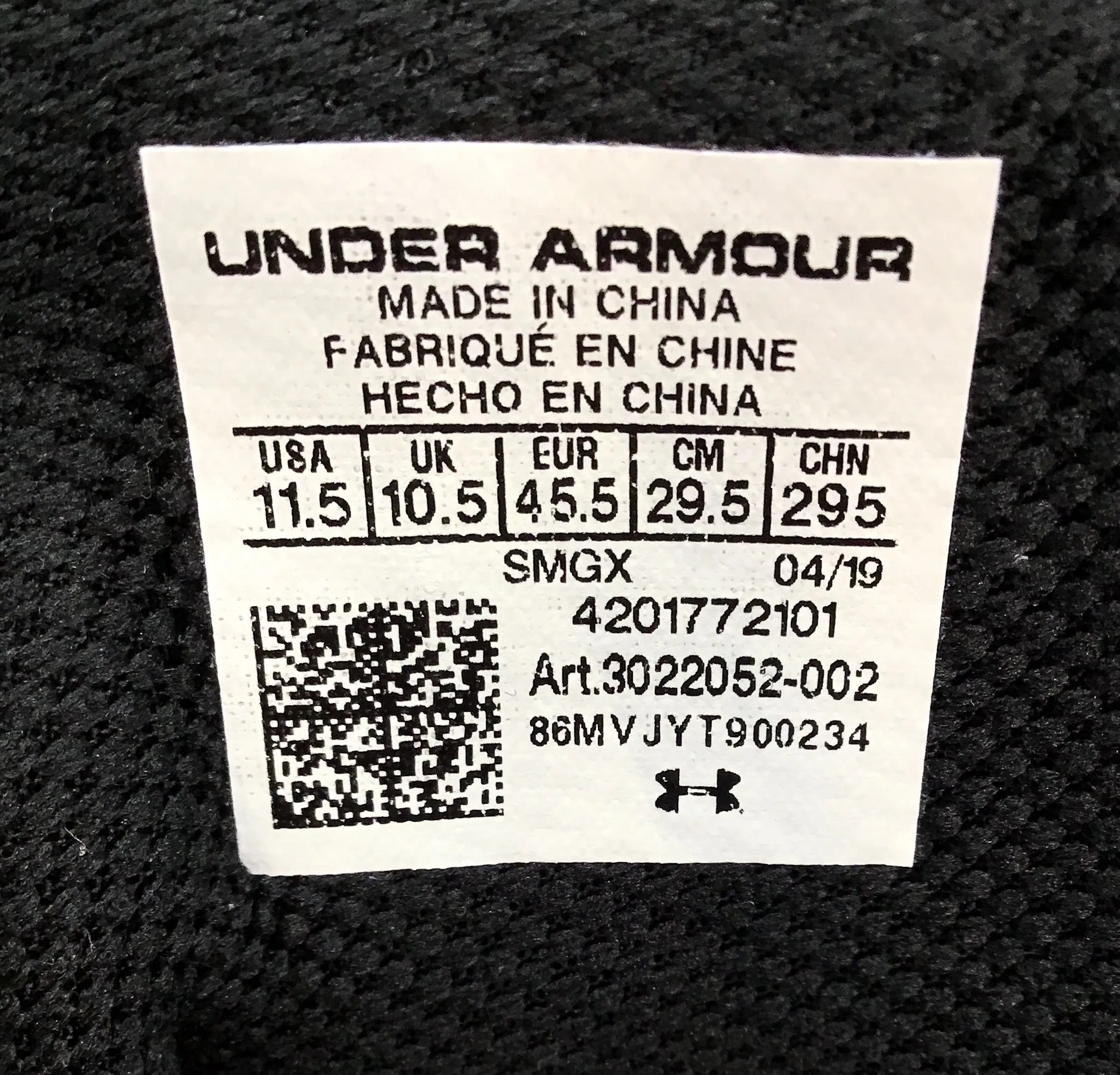Under Armour Men's Lockdown 4 3022052-002 Blue Athletic Shoes - Size 11.5