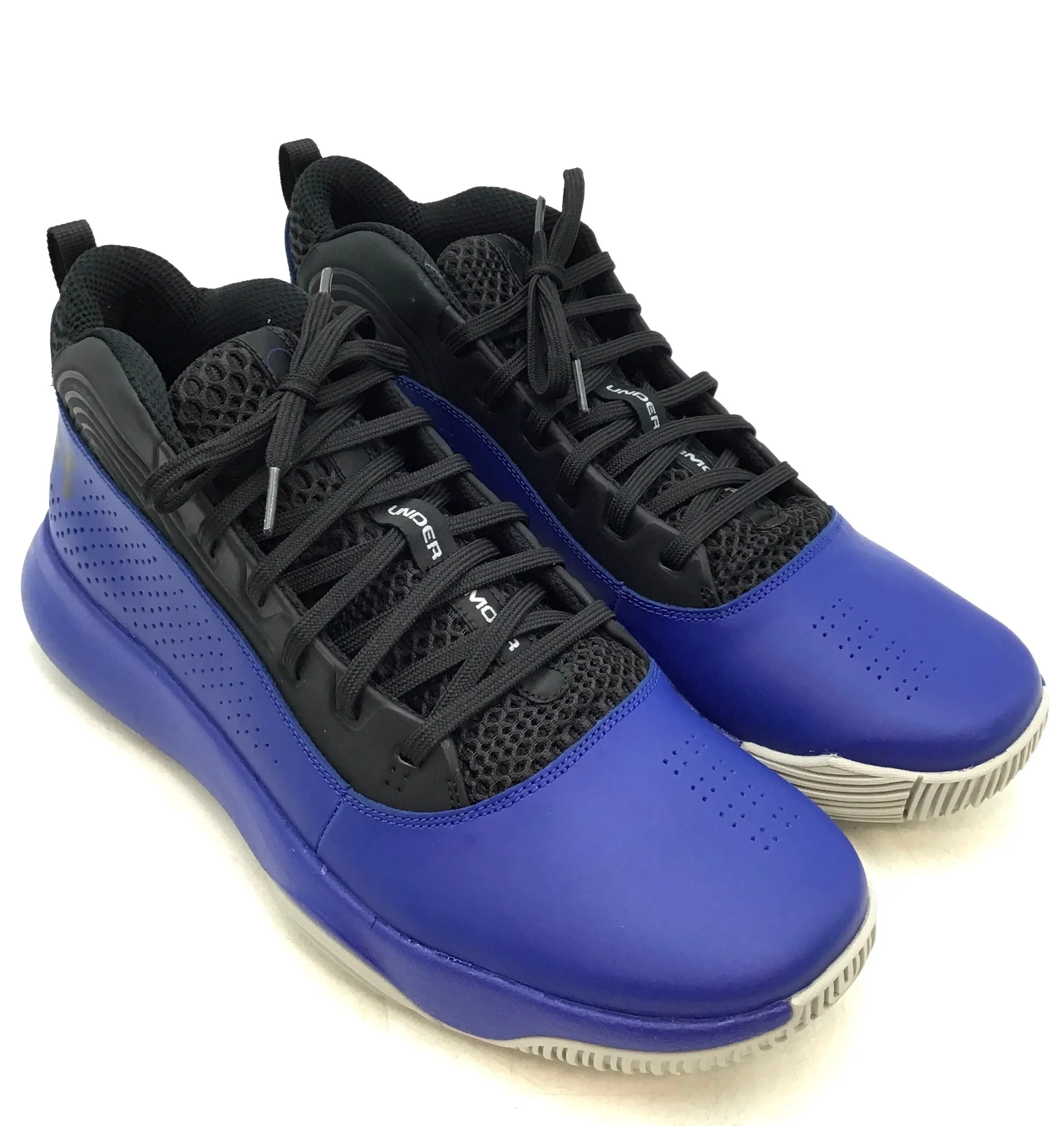 Under Armour Men's Lockdown 4 3022052-002 Blue Athletic Shoes - Size 11.5