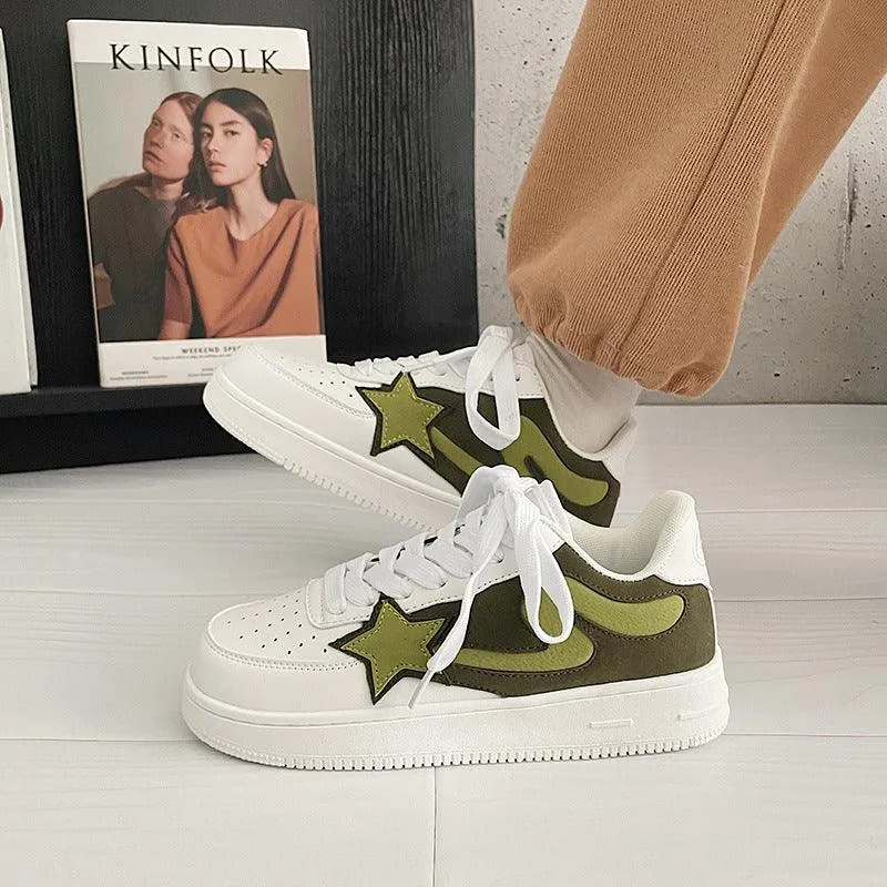 Unisex Casual Retro Low-Top Sneakers - Breathable & Non-Slip