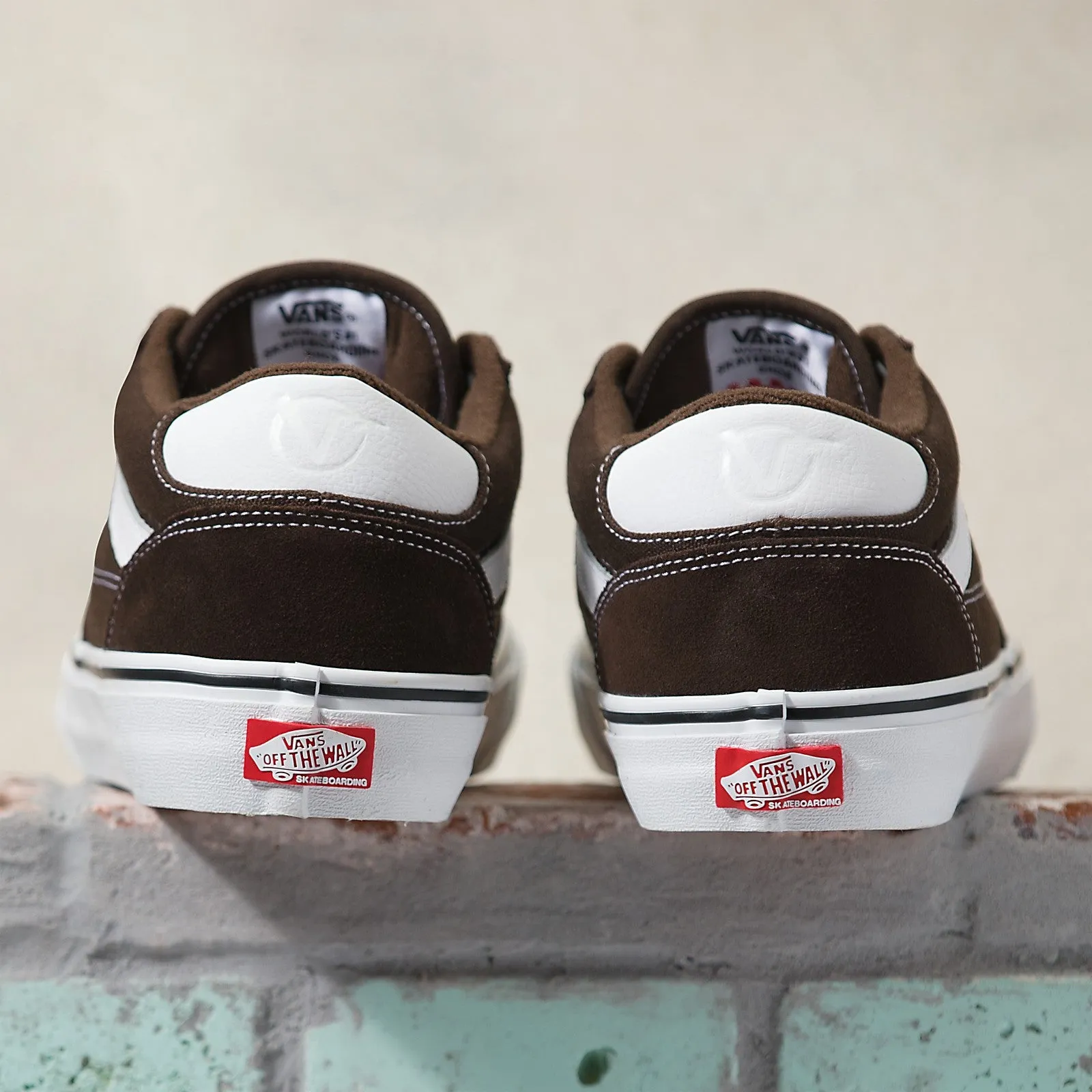 Vans Rowan Skateboard Shoe - Dark Brown