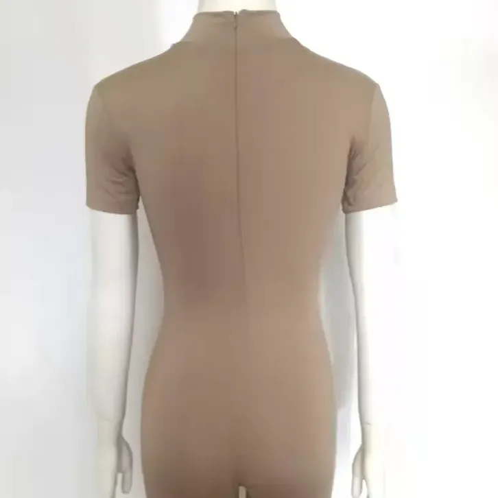 Wholesale women's tight-fitting sports jumpsuit（CL8659）