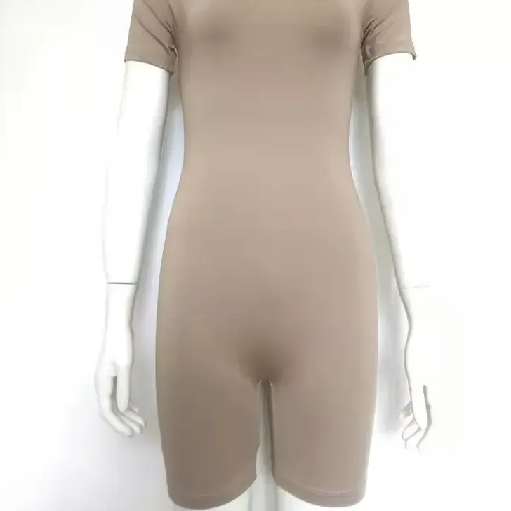 Wholesale women's tight-fitting sports jumpsuit（CL8659）