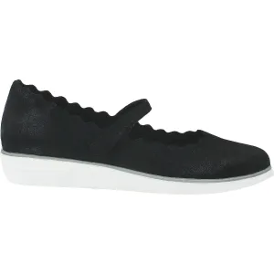 Women's Aetrex June Black Suede