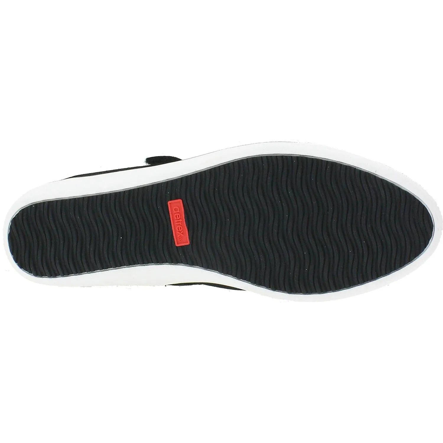 Women's Aetrex June Black Suede