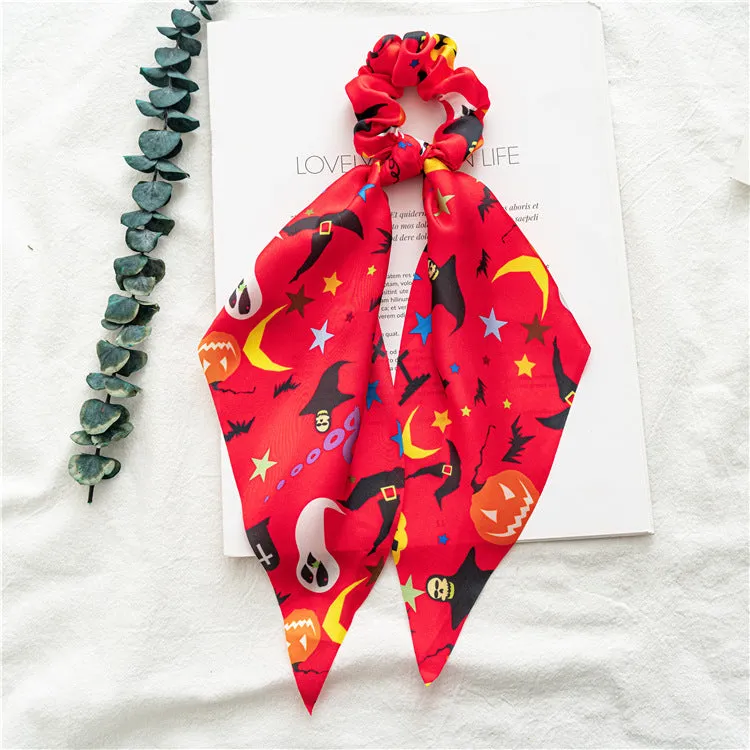 Women's Hair Band Christmas Hair Band Ponytail Streamer