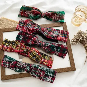 Women's Hair Band Hair Ring Christmas Pattern