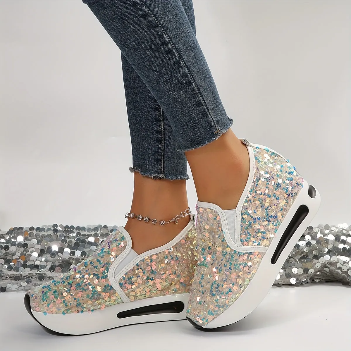 Women's  Low Top Sneakers | Casual Sports Walking Shoes