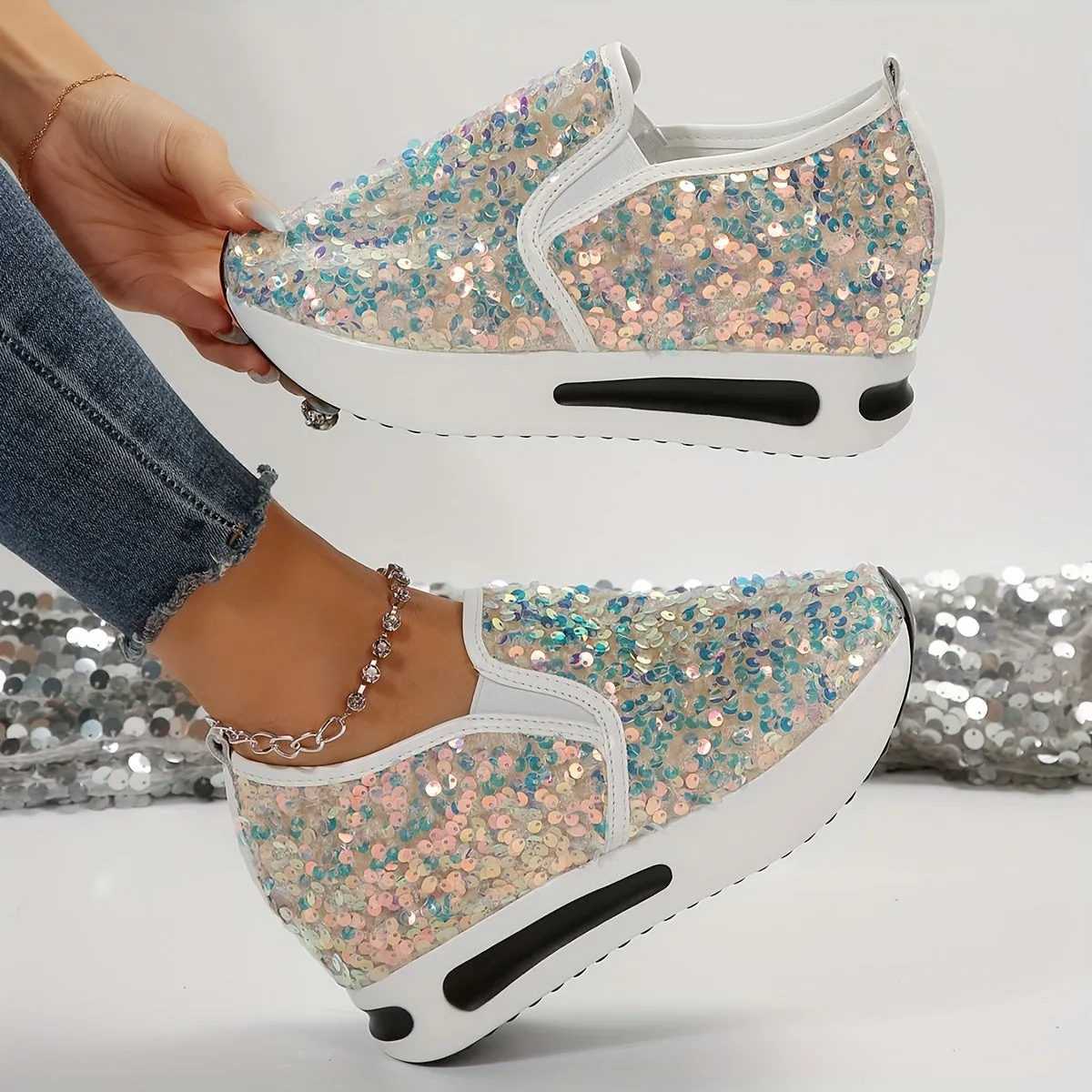 Women's  Low Top Sneakers | Casual Sports Walking Shoes