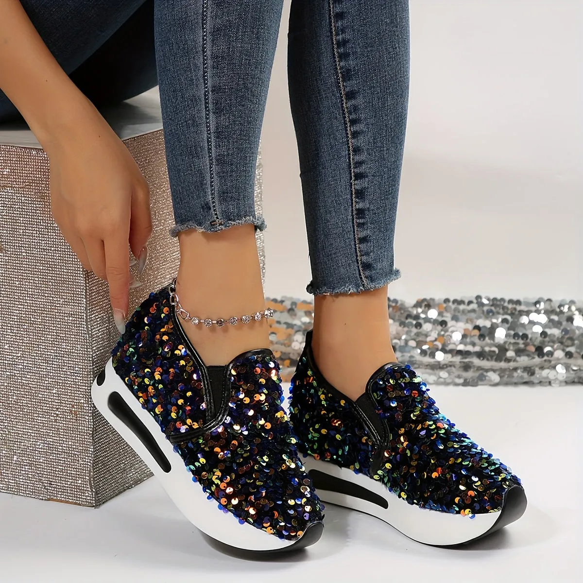 Women's  Low Top Sneakers | Casual Sports Walking Shoes