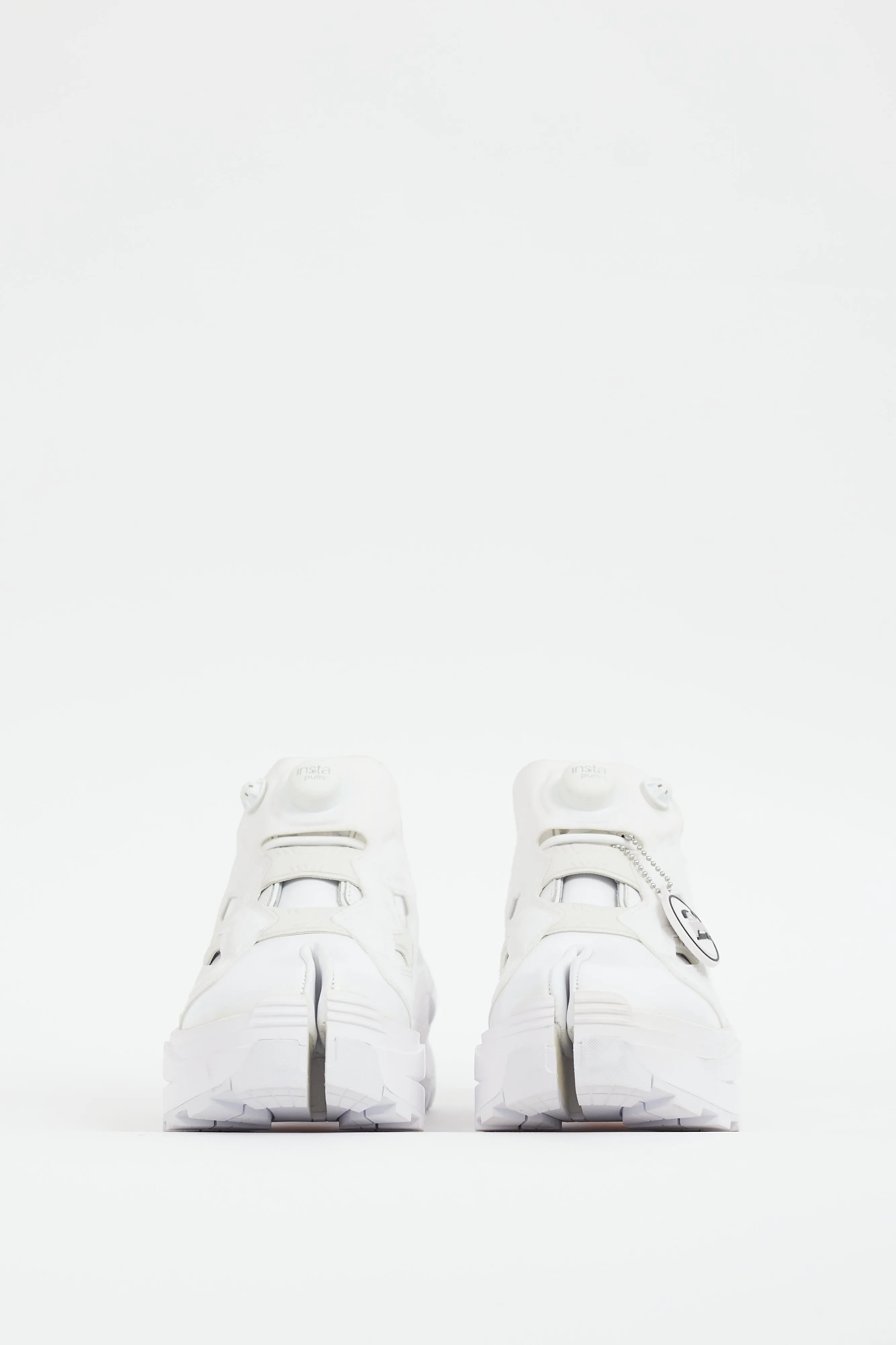 X Reebok White Insta Pump Tabi Sneaker