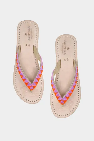 Ziggy Sandals | Orange/Pink